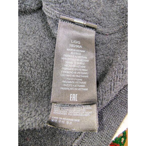 Marmot Dropline 1/2 Zip Fleece Womens Large Black Pullover Sweater Lightweight - Picture 5 of 14